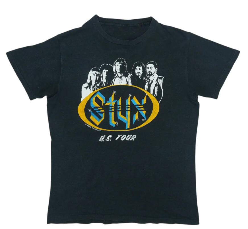 1979 Styx Main Event Tour Shirt L