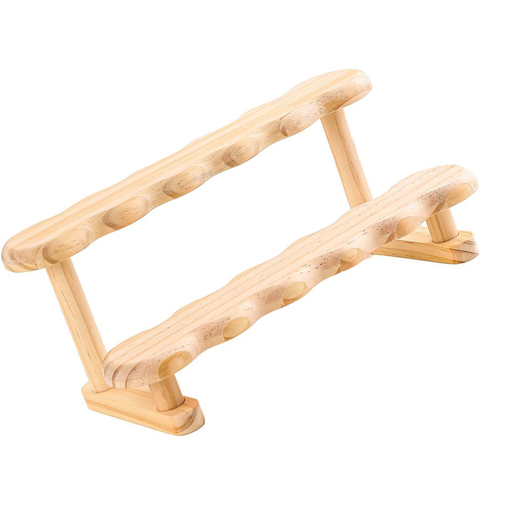 Multi Tier Wooden Display Shelf Jewelry Display Stand For Perfume Bottles Collectible Figures Jewelry Organizer Storage