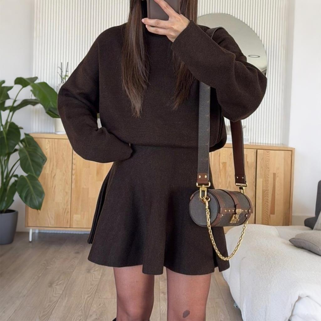 JKASHDK Women's Fashion Casual Spring Autumn Solid Color Print Long Sleeve O-Neck Trousers Pants Suits