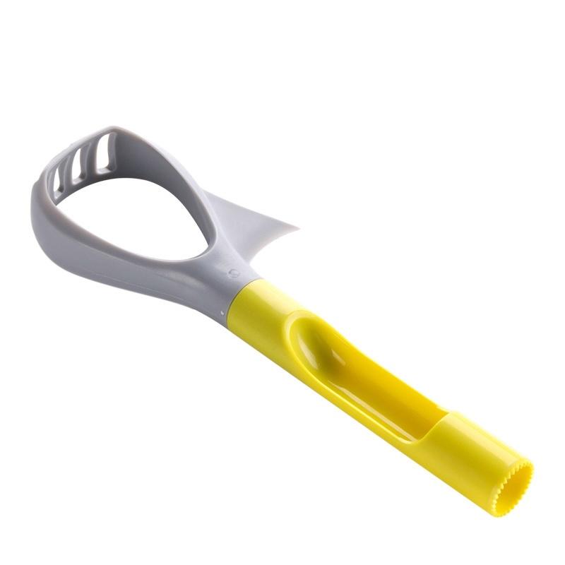 1PCS Multifunction 5-in-1 Avocado Slicer Plastic Fruit Core Remover Vegetable Masher Fruit Tool Kitchen Accessories