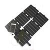 30W ETFE Foldable Solar Charger Waterproof Power Bank with USB Ports for Outdoor Camping Hiking Emergency Power Station