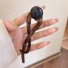 Retro S Shape Ponytail Twist Hair Clips Fashion Multi-colour Twisted Hollow Out Shark Clips Headdress Hair Accessories Gift