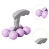 6 Wheel Massage Roller, Degree Compact Multifunctional Manual Tool, Body Roller for Waist,