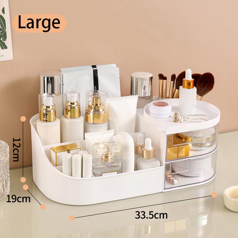 Table Makeup Storage Box Cosmetic Storage Organizer Jewelry Nail Polish Dormitory Makeup Container Desktop Sundries Storage Box