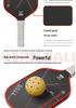 Carbon Fiber Pickleball Paddle Set for Adults & Children