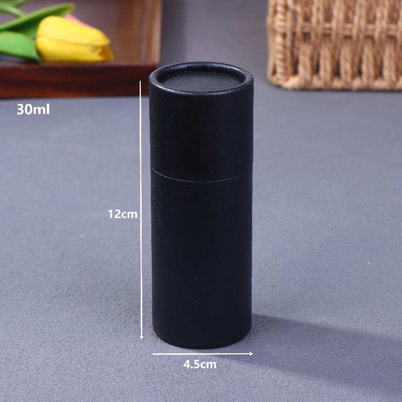 1 Pcs Copperplate Paper Tube Box Paper Gift Packaging Round Cylinder Oil Bottle Package Cardboard Tube For Essential Oil Perfume