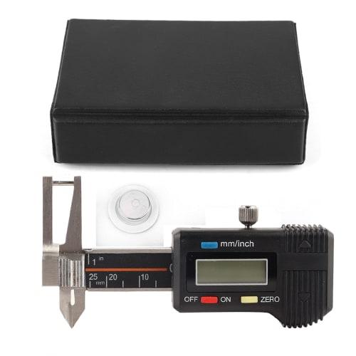 Digital Caliper, Small Digital Caliper Measuring Tool, 1-Inch Stainless Steel, Micro-Electronic Digital Display, Triple-Use Ruler, Thickness Measureme