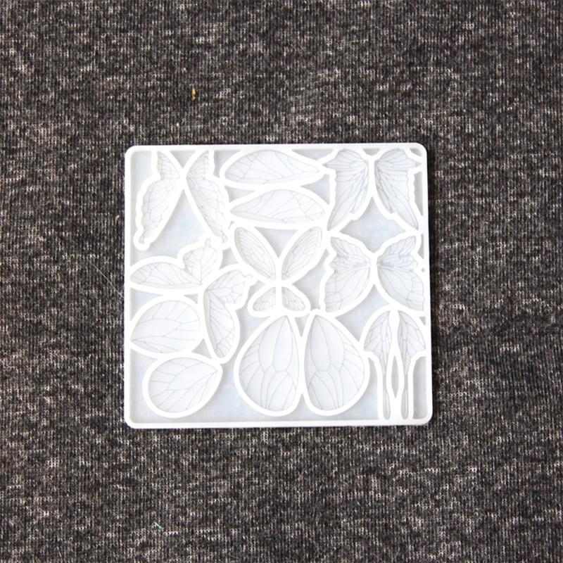 Butterfly Wing Shapes Crafting Mold Artistic Silicone Butterfly Wing Crafting Mold for Enthusiasts and Students