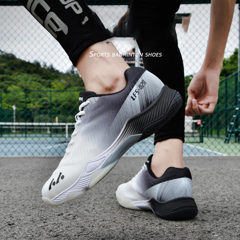 LEFUS Professional Table Tennis Shoes Breathable Outdoor Sports Training Comfortable Badminton Light Weight Sneakers