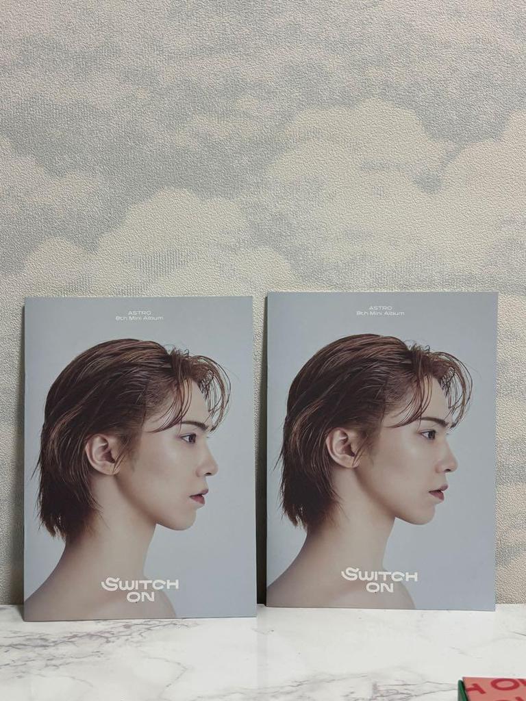 [USED] ASTRO SWITCH ON Album 4-piece Set