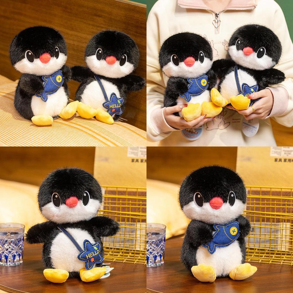 Penguin Plush Toy With Super Soft Short Plush For Kids And Babies Gift