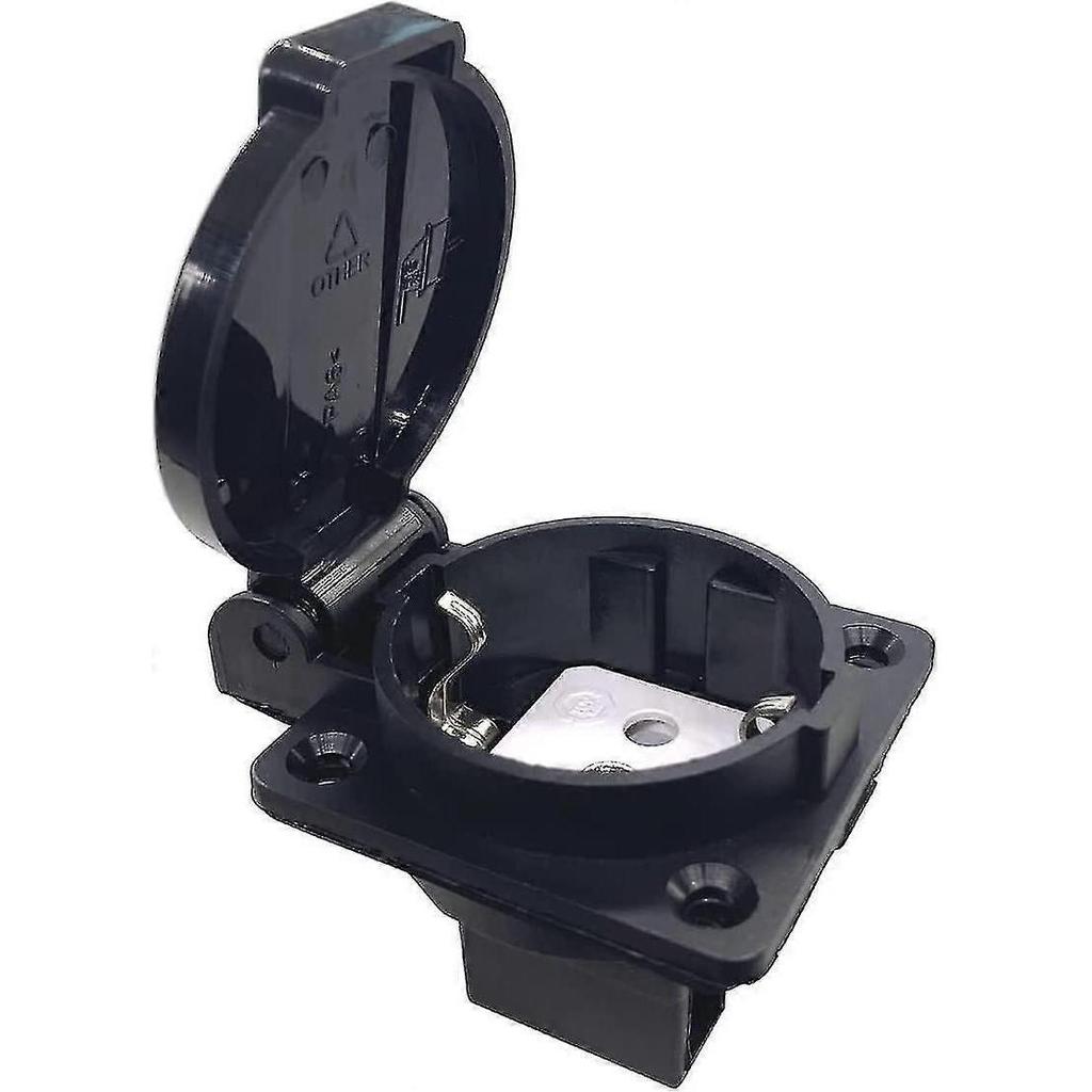 Ip44 Waterproof European Socket For Type E/f,16a,german/french Industrial Dustproof Socket With Cover