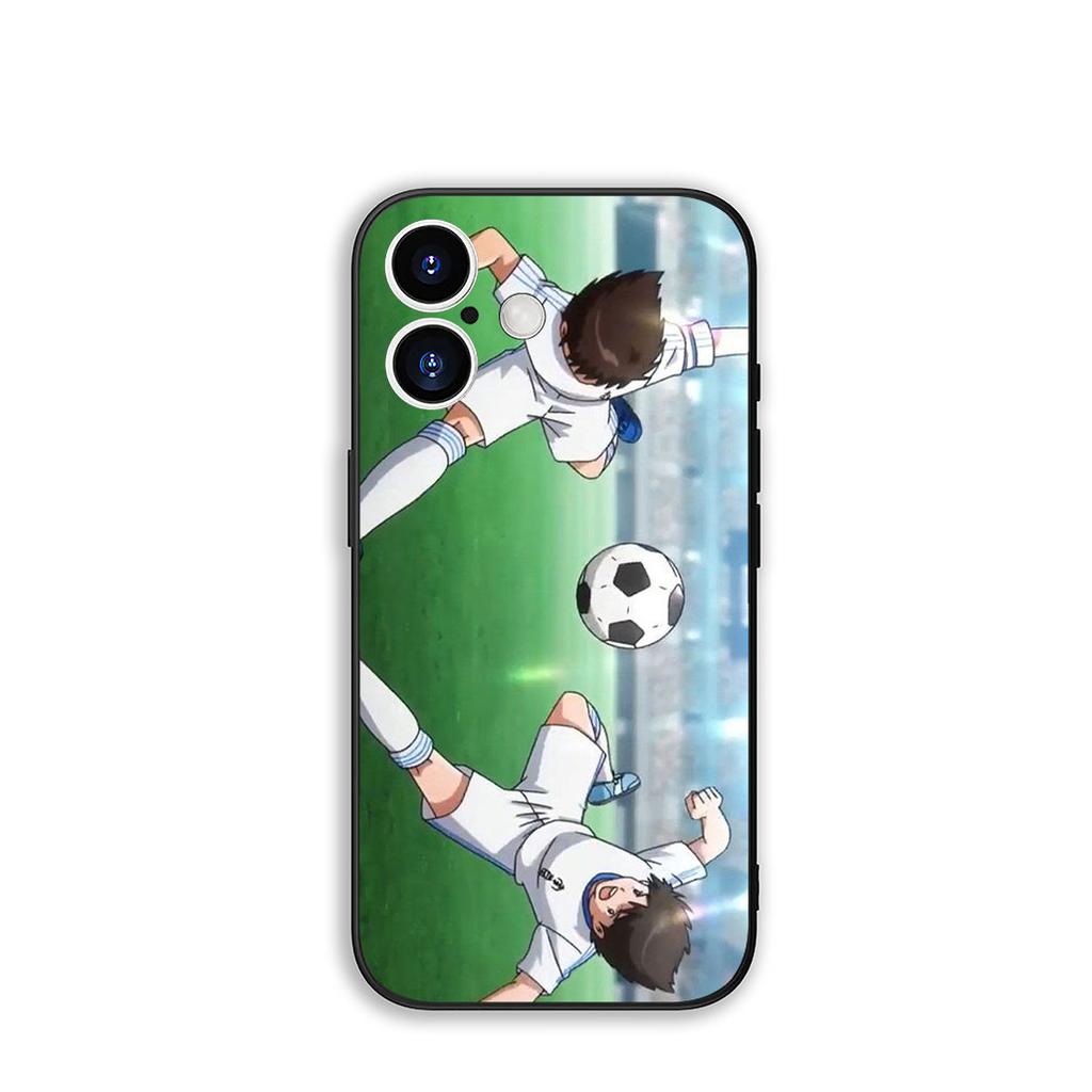 for Motorola Moto E14 E15 G04 G05 G14 G15 G54 G24 Power G34 G35 G75 G84 G85 G45 G55 G64 Case Captain Cartoon Tsubasa Football