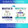 GuruNanda Coconut Oil Teeth Whitening Strips, Mint Flavor, Deep Clean & Remove Yellow Stains, 30 Count