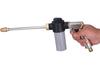 High-pressure water spray gun with an adjustable garden hose nozzle and foam-cleaning function, ideal for gardening watering, car washing, general cl