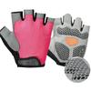 Unisex Breathable Half-Finger Fitness Gloves with Wrist Support and Anti-Slip Grip for Weightlifting and Exercise