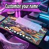 Custom Name Personalized Final Fantasy Pattern Mousepad, Laptop PC Desk Mat, Decorative Desk Mat for Home Keyboard Pad Gift