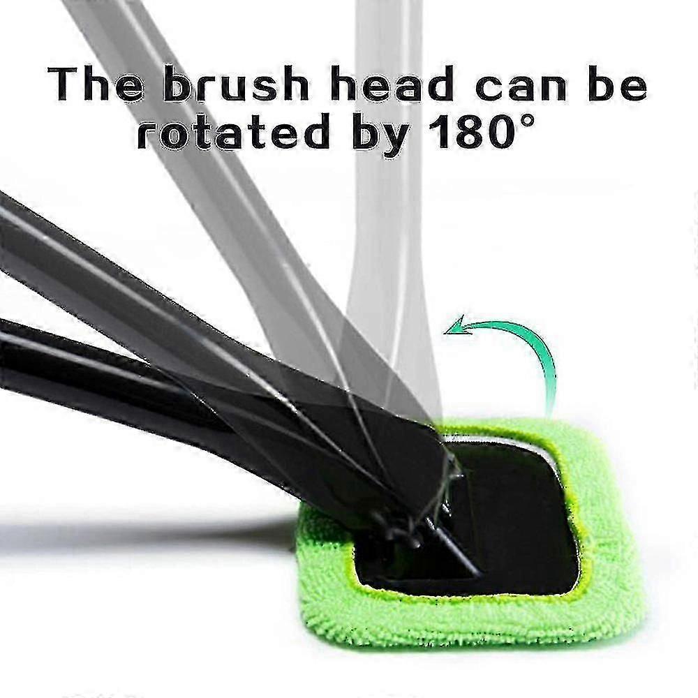 Window Car Windshield Cleaning Tool Microfiber Cloth Cloth Stick-hy