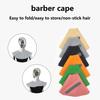 Hair Salon Neck Cape: Anti-Flyaway Barber, Hairdressing, Silicone Dyeing, Haircutting, Perming Supplies.