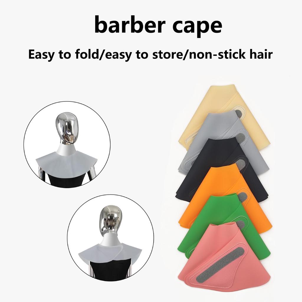 Hair Salon Neck Cape: Anti-Flyaway Barber, Hairdressing, Silicone Dyeing, Haircutting, Perming Supplies.