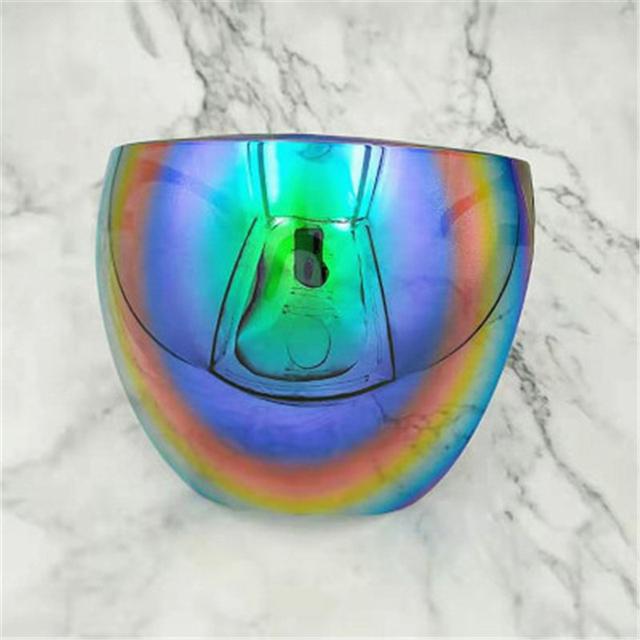 Fashionable Anti Fog Plastic Transparent Clear Protective Tinted Color Face Shields Face Screen Shield Glasses PC