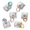9x10mm Stainless Steel Heart Pendant DIY Bracelet Module Jewelry Accessory