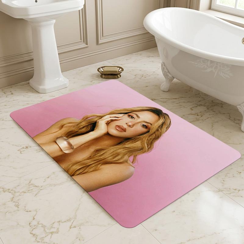 Pink Background Living Room Nonslip Area Rug Soft Carpet For Bedroom Game Playroom Sofa Office Home Decor Doormat Christmas Gift C9302800