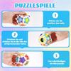 Cofvetia 2 Pack Rainbow Magic Puzzle Ball, Rotating Fidget Toy for Kids & Adults, Stress Relief & Brain Teaser, Logic Skill Training, Birthday Gift