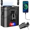 Rechargeable 10000mAh Waist Fan with 5 Speed Options and 60 Hour Runtime Lightweight Portable Cooling for Outdoor Adventures