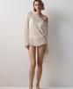 Masimodutti Boat Neck Perforated Detail Sweater