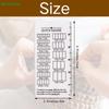 Quick Gauge Ruler For Checking The Stitch Size Of Knit And Crochet Projects
