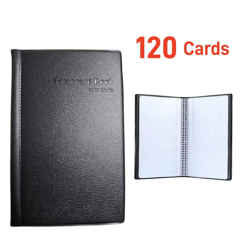 120/180/240/300 Карт Держатель для ID-карт и кредитных карт Чехол-книжка Органайзер Кожаный Держатель для визиток, ID-карт, кредитных карт Чехол Альбом для карт