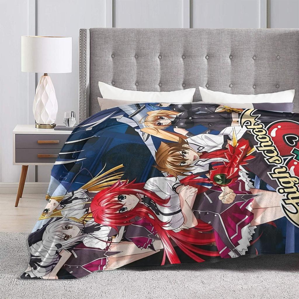 High School DxD Anime Blanket Quality Warm  Bedding Throws Autumn Travel Office Couch Chair Pattern Bedspread