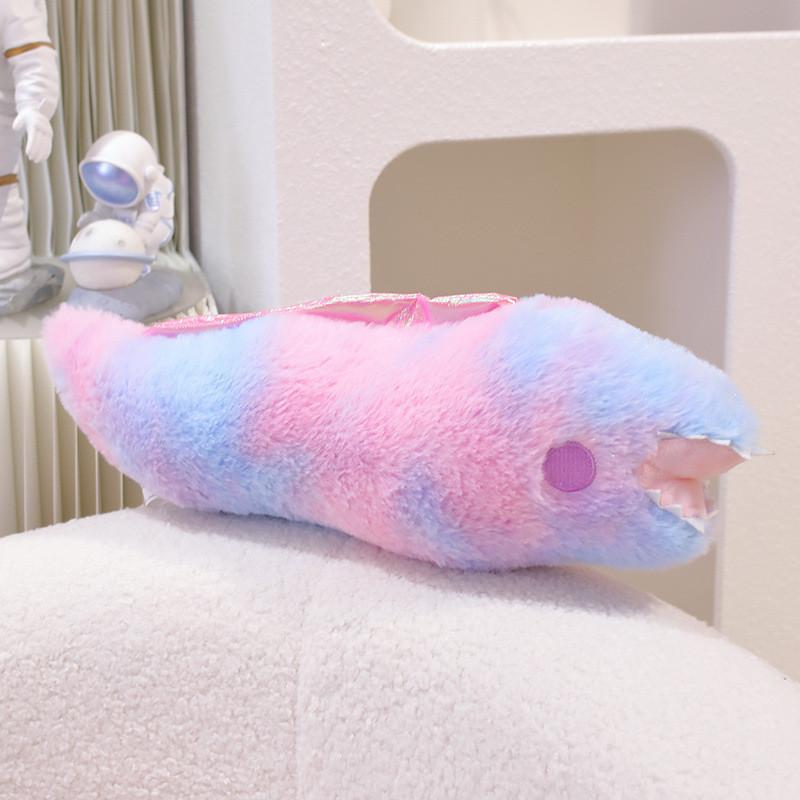 Sky Rainbow Freshwater Eels Plush Toy Marine Animal Stuffed Doll Gifts Kids
