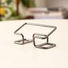 Business Card Display Holder Metal Desktop Minimalist Organizer for Office Countertop