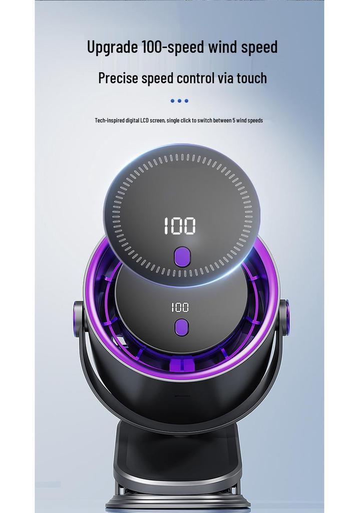 USB Rechargeable Multifunctional Desktop Clip Fan for Dorms & Homes