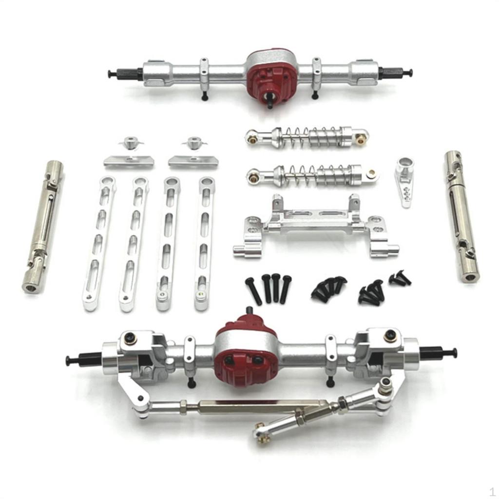 1:12 Rc Axle Kit Upgrade Scale Chassis Component Black