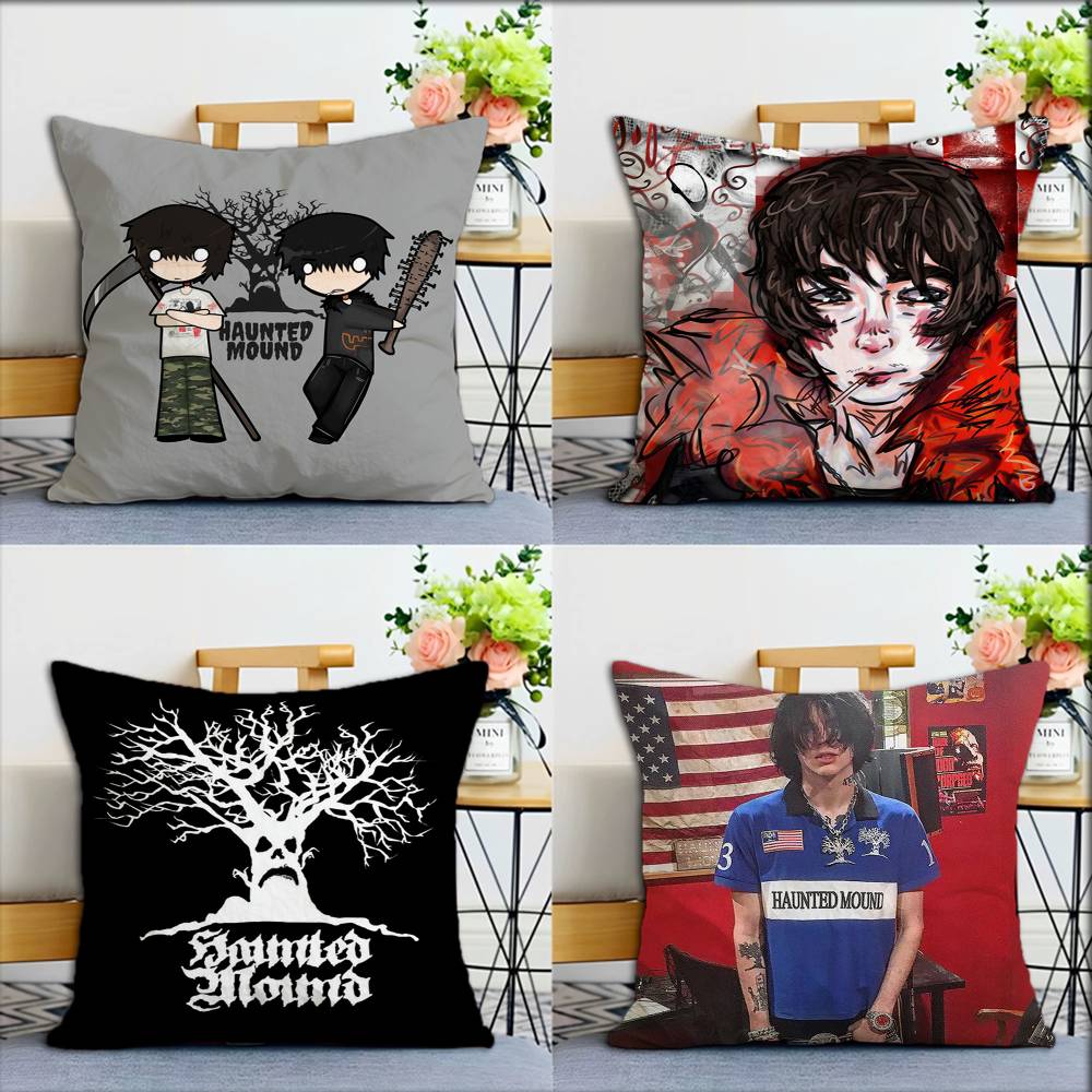 Exquisite Ornaments Unisex S-Sematary H-Haunted Mound World Various Sizes Square Pillow Case For Car Home Bedchamber Decor