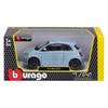 Bburago 1/24 Scale Fiat 500e 2023 Blue / Diecast Model Car, Finished Product, 18-21110 BU
