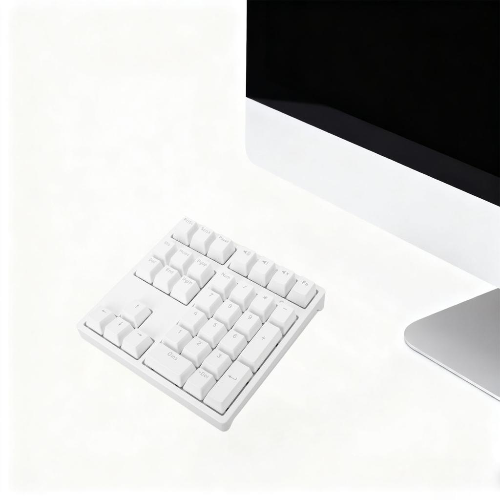 Дротова механічна цифрова клавіатура USB C 34 клавіші Цифрова клавіатура з RGB-підсвічуванням для ноутбука Настільного ПК