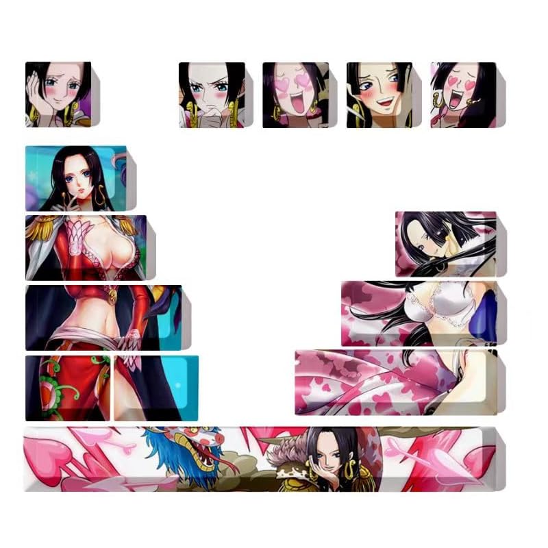 

KEYOTIM computer keyboard border PBT dye upgrade 12 keycap set profile keycaps key set Cherry Mx Gateron Kailh Key set with puller for Switch