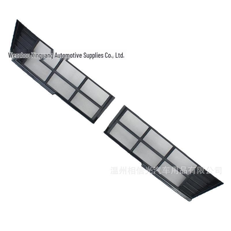 Deep Blue S05 EV Windshield Insect Screen - Black Carbon Fiber Exterior Decoration (Compatible with 25 Models)