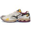 Mizuno Wave Solar Fabric Sports Comfortable Non-Slip Wear-Resistant Breathable Low-Top Casual Shoes Unisex Casual Shoes White Yellow Black D1GH222307