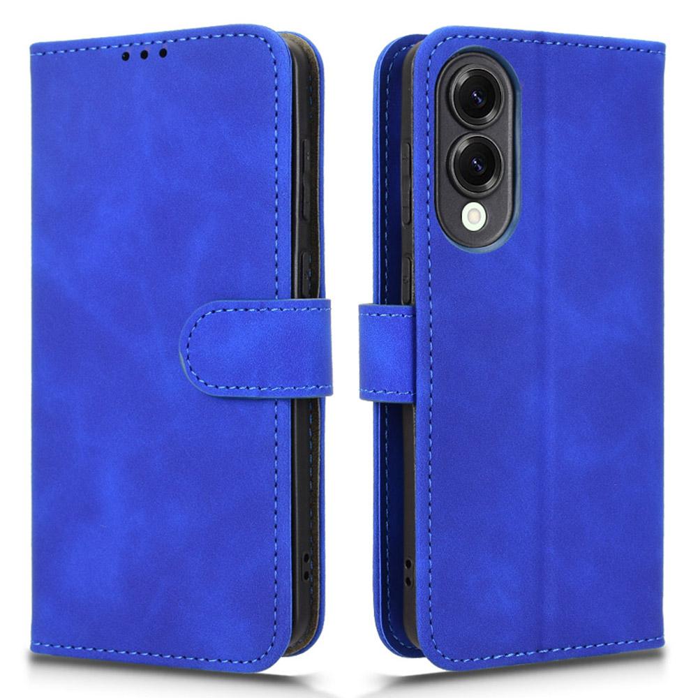 

For Samsung Galaxy S25 Edge Leather Case Skin Feel Anti Drop Wallet Flip Phone Cover B