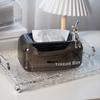Sunken Transparent Tissue Box Easy To Take Out Innovative Style  Creative Design Home Luxury Style