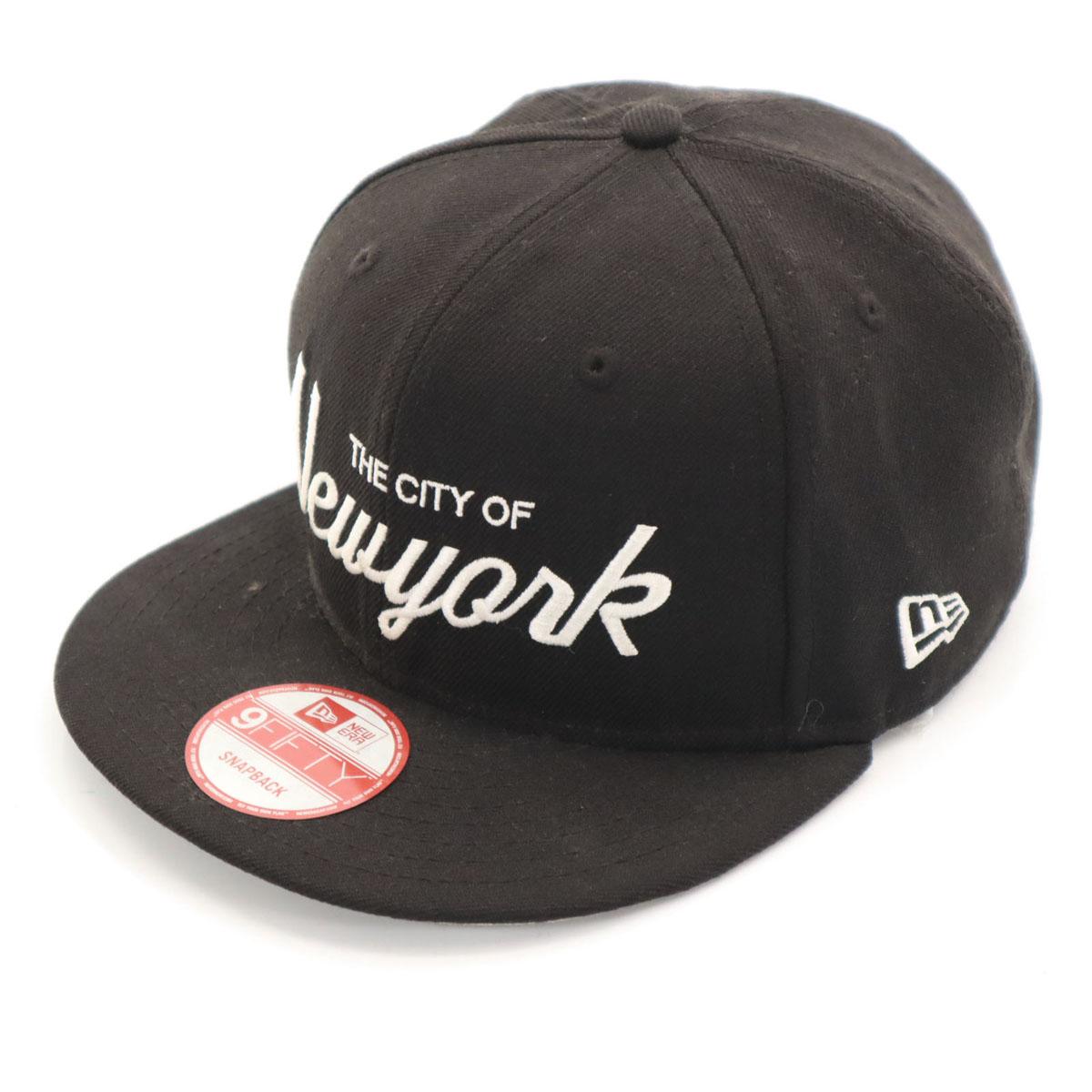 

Кепка NEW ERA Wool 9FIFTY F черная Snapback Мужская Б/У