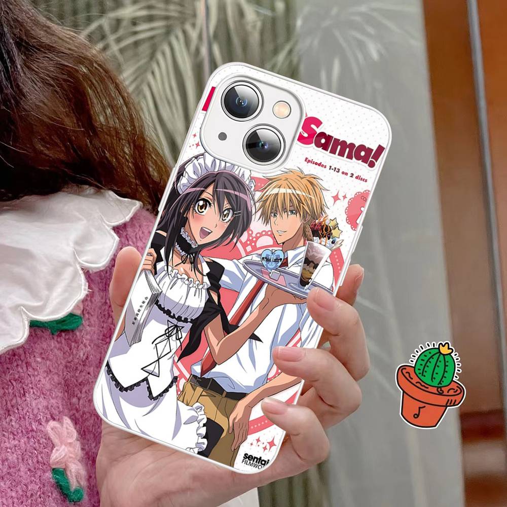 Kaichou Wa Maid-Sama For IPhone 14 13 12 Mini 11 Pro XS Max X XR 14 Plus Tempered Glass Cover