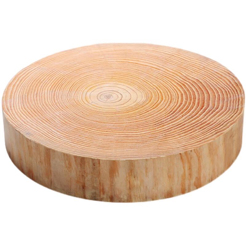 Rongchu Carved Round Solid Wood Cutting Board