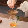 Vintage Tea Strainer Solid Color Tea Infuser Ceramic Umbrella Tea Filter Business Gift