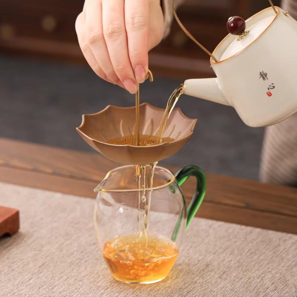 Fine Mesh Tea Strainer Vintage Tea Separation Filter Tea Infuser Tea Enthusiasts
